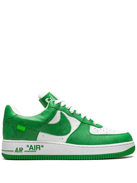 green louis vuitton shoes air force 1|lv air force 1 shoes.